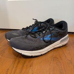 Brooks Addiction GTS 15 Men's Road Running Shoes Gray Sneakers Size 12.5 Narrow